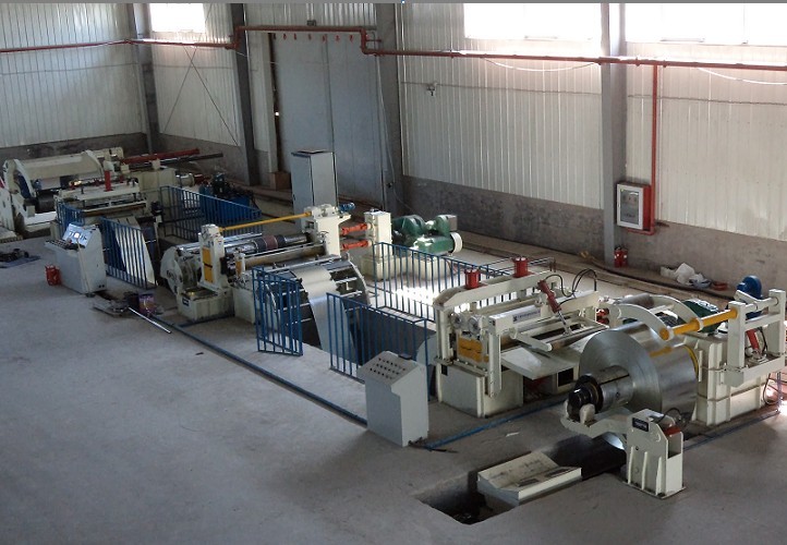 ZJX2X1250 slitting line